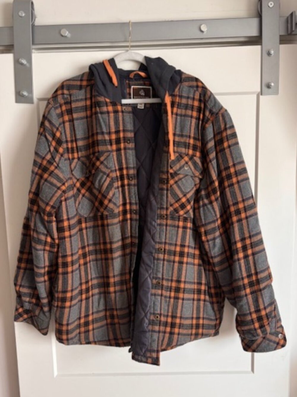 Legendary Outfitters Men’s Shirt Jacket with Hood - size XXL